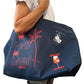 Oversize Tote Bag Forte dei Marmi - Blue Navy