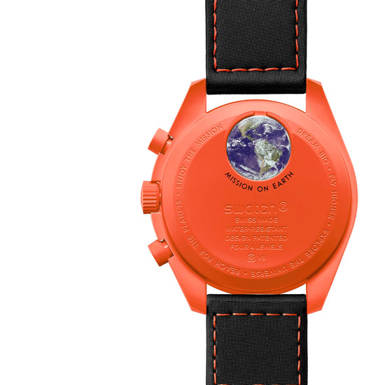 Swatch x Omega Bioceramic Moonswatch Mission to Earth - LAVA