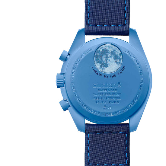 Swatch x Omega Bioceramic Moonswatch Mission to the Super Blue Moonphase