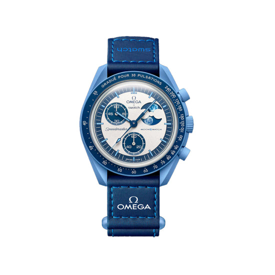 Swatch x Omega Bioceramic Moonswatch Mission to the Super Blue Moonphase