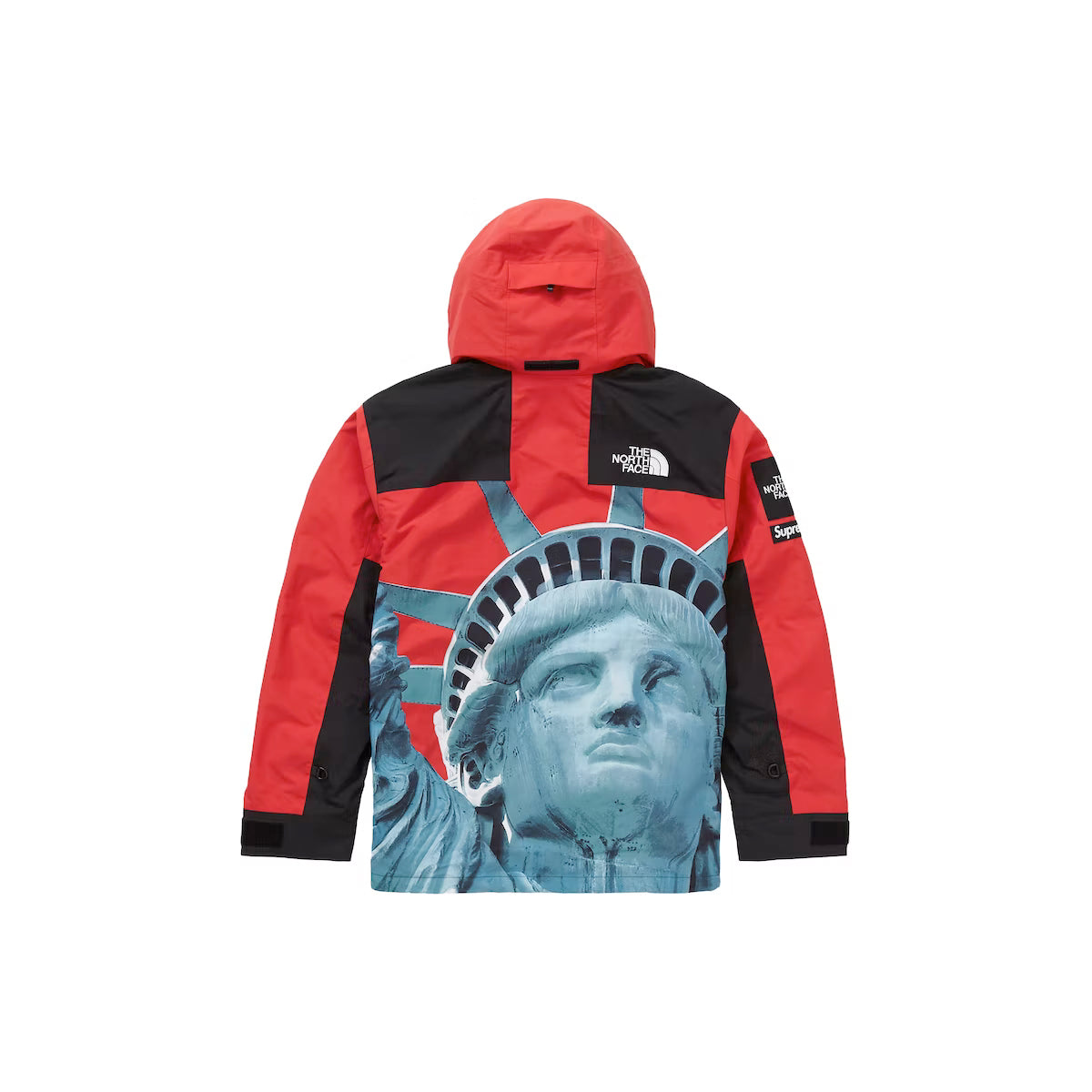 Supreme The North Face of Statue of Liberty Mountain Jacket Black on the  account Instagram of @redwood_sf